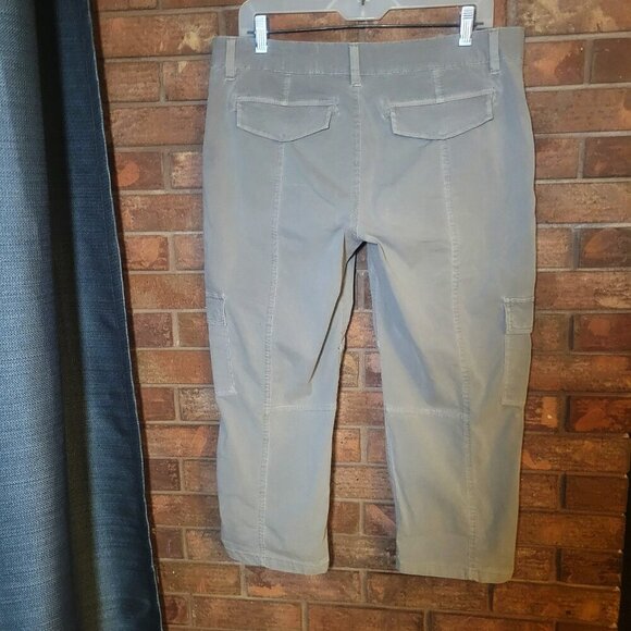 Cosmic Blue Love Women's Cargo Pants - Lt Khaki - Size 31 - Picture 9 of 16